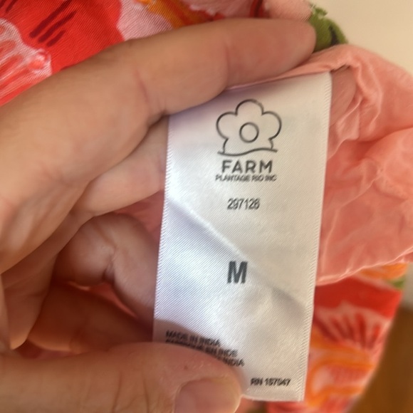 Farm Rio Pink Macaw long sleeve maxi dress - Picture 7 of 7